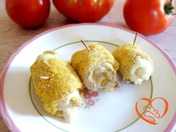 Involtini di pollo e formaggio