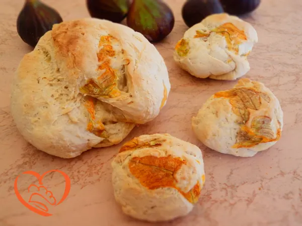 Pane ai fiori di zucca