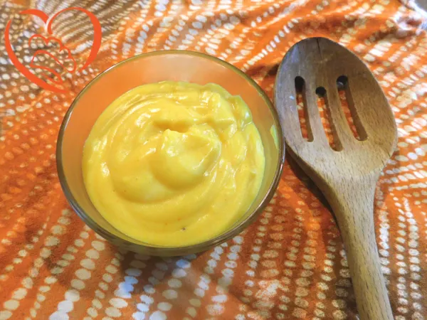 Besciamella allo zafferano con farina di riso
