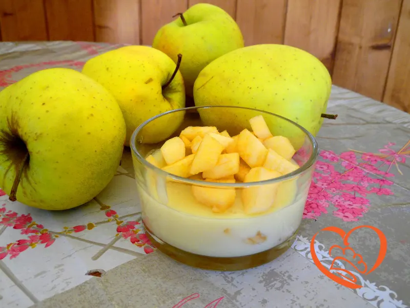 Budino alle mele