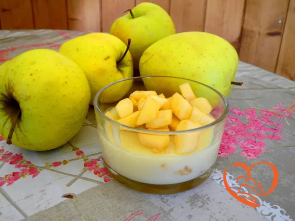 Budino alle mele
