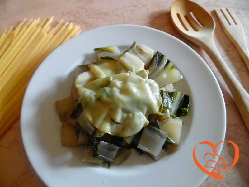 Gambi cremosi di coste