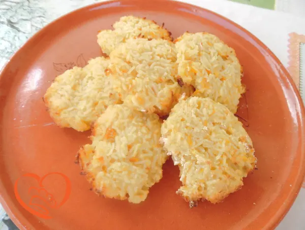 Frittelle di riso al forno