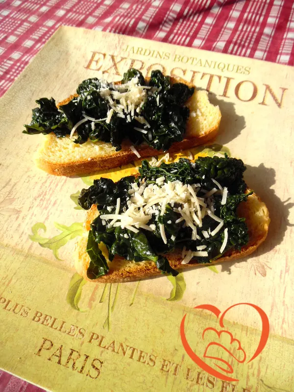 Bruschette con cavolo nero