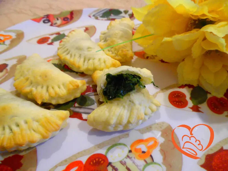 Calzoncini con cime di rapa