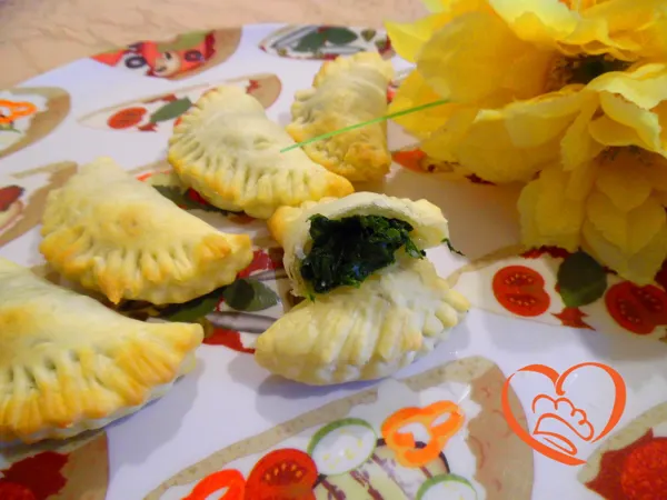 Calzoncini con cime di rapa