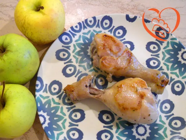 Cosce di pollo in padella