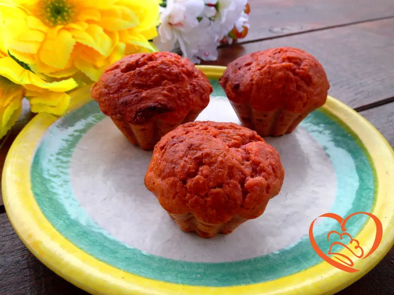 Muffins di barbabietola