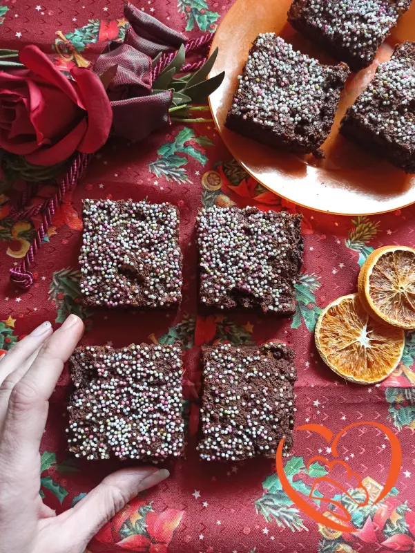Brownies al pandoro