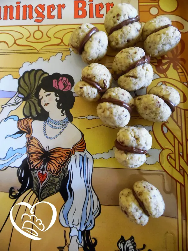 Baci di dama alle nocciole