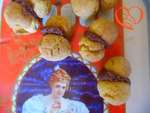 Baci di dama di pasta frolla