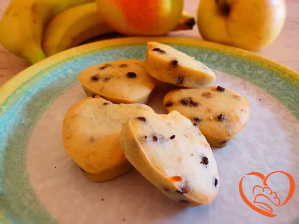 Biscotti morbidi con gocce di cioccolato