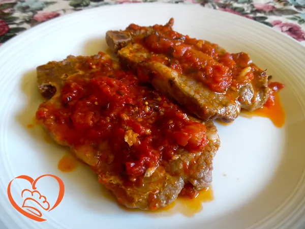 Braciola di maiale alla pizzaiola