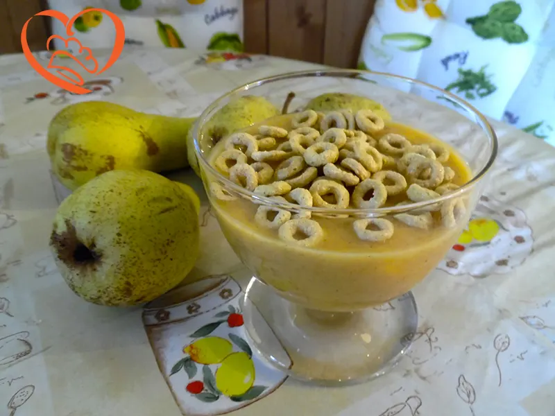 Budino di cachi mela
