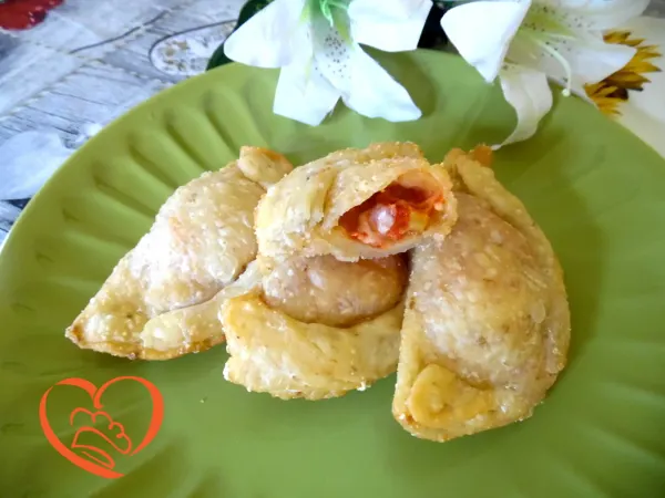 Calzoncini fritti alla caprese