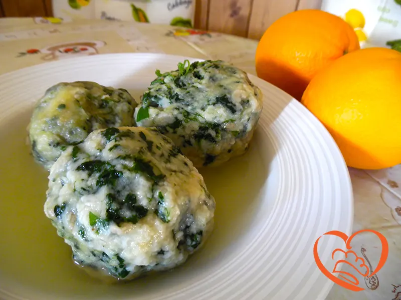 Canederli agli spinaci