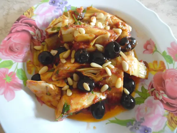 Caponata di carciofi