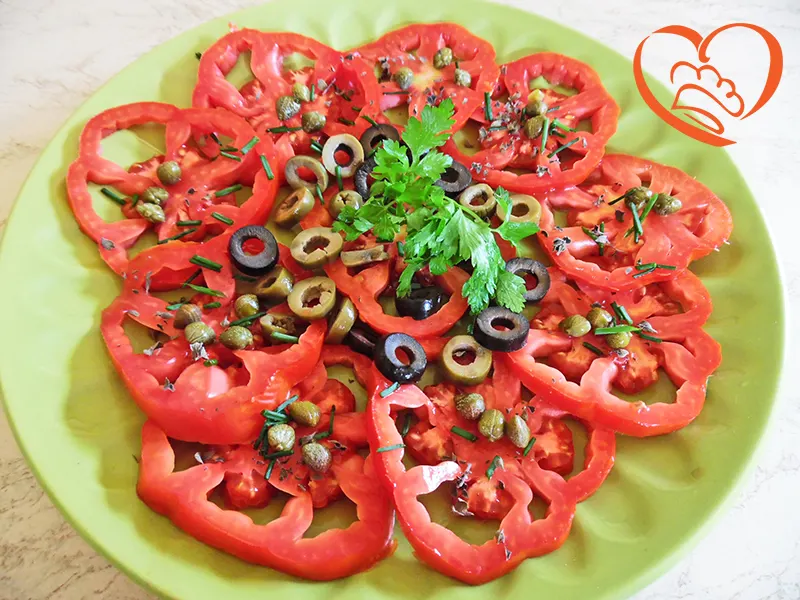 Carpaccio di pomodori