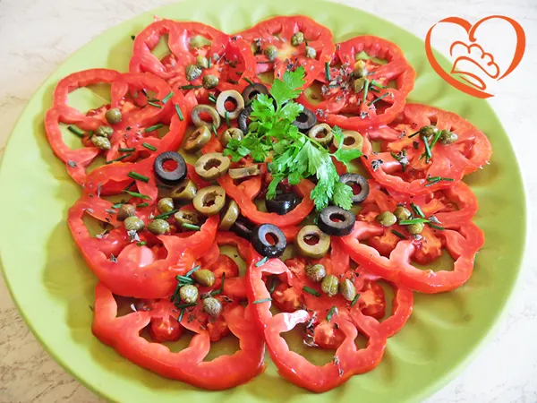 Carpaccio di pomodori