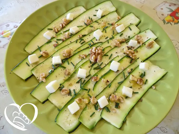Carpaccio di zucchine