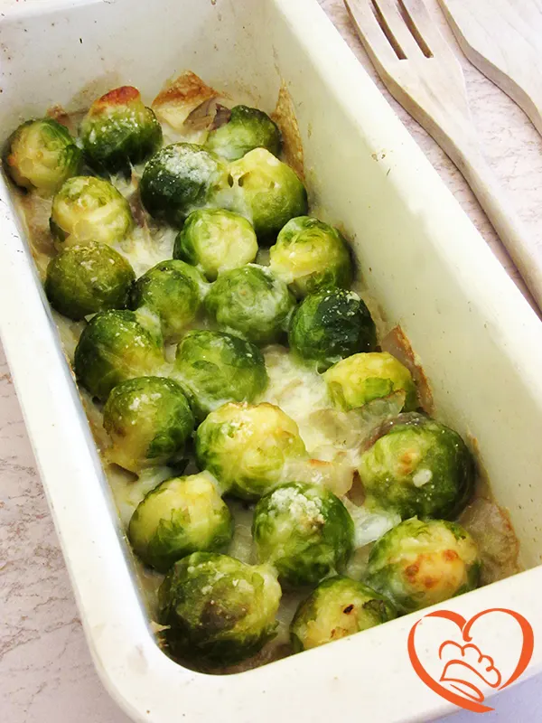Cavolini gratinati con formaggi
