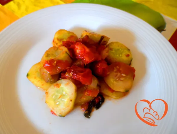 Cetrioli e pomodori