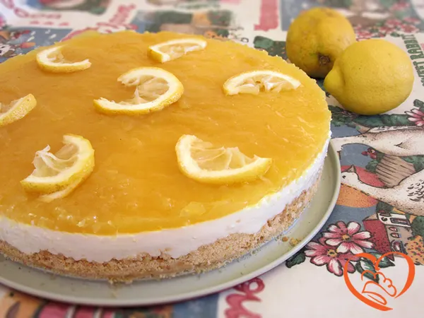 Cheesecake fredda al limone