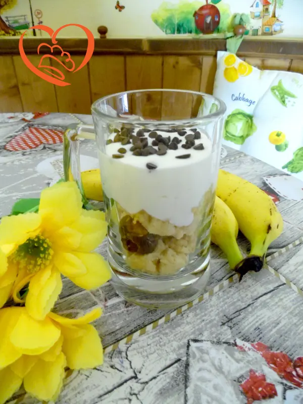 Cheesecake di marroni nel bicchiere