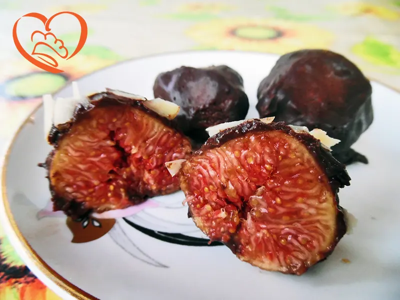 Cioccolatini con fichi