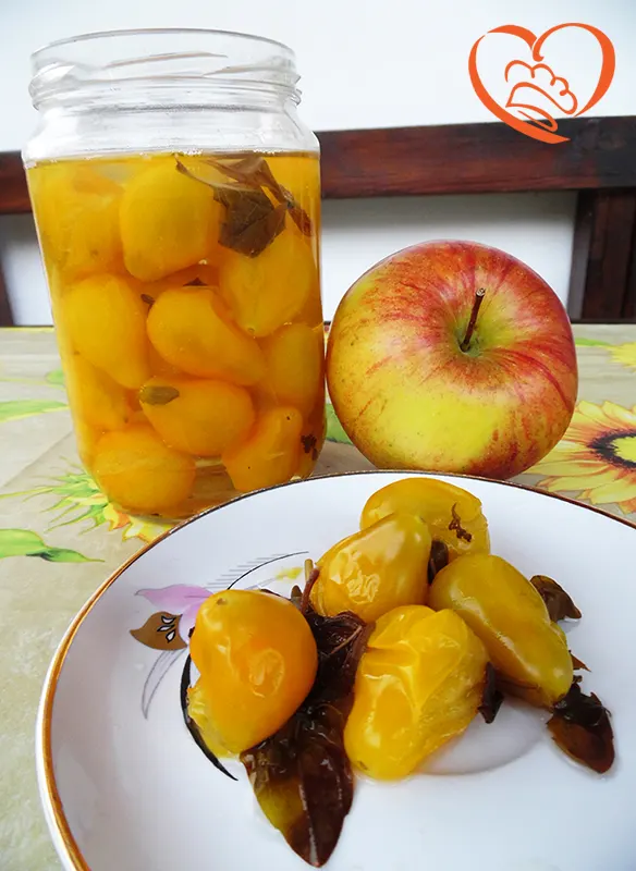 Conserva di pomodorini gialli