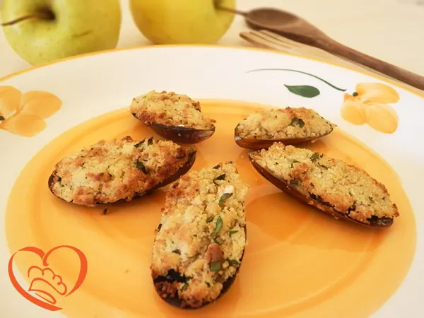 Cozze gratinate