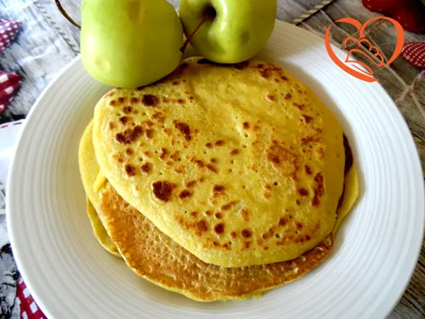 Crespelle con farina di mais