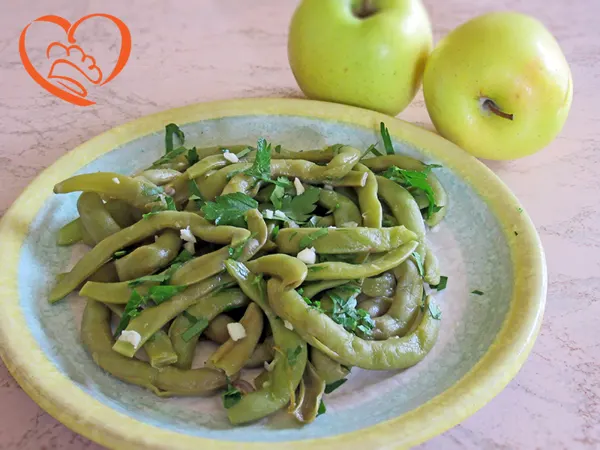 Fagiolini aglio,olio, prezzemolo e limone