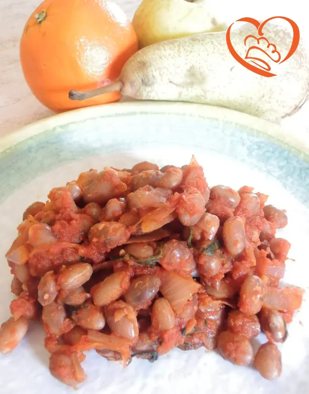Fagioli dall’occhio in rosso