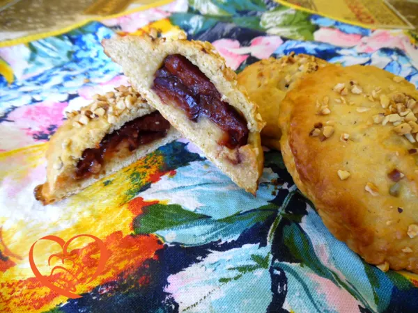 Fagottini con prugne e nocciole