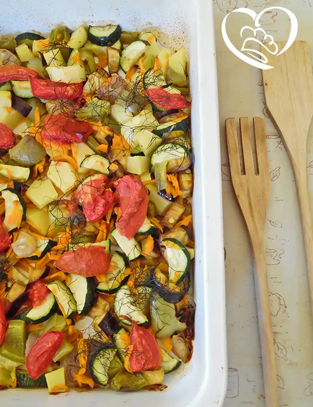 Fantasia di verdure al forno