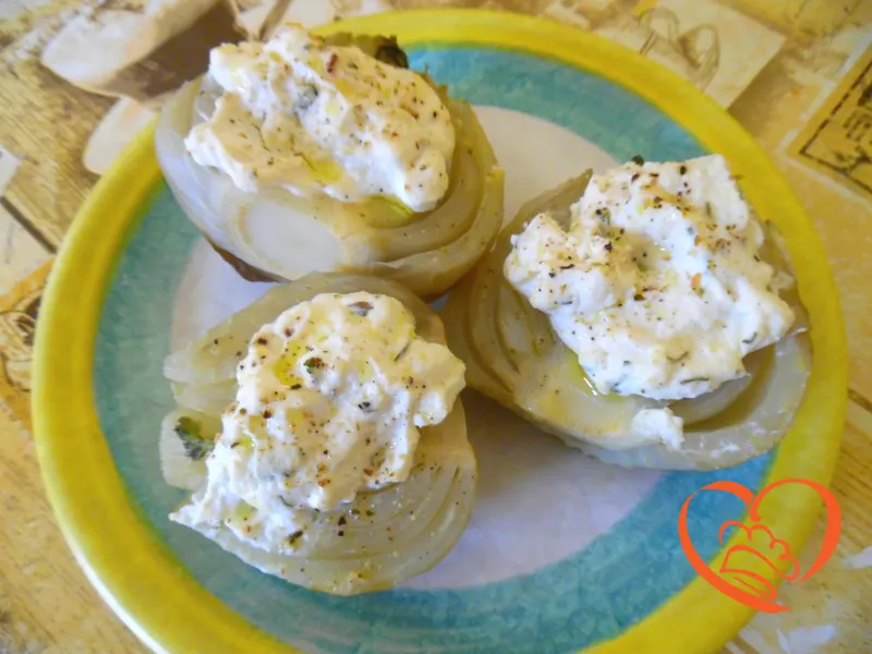 Finocchi con ricotta alle erbe