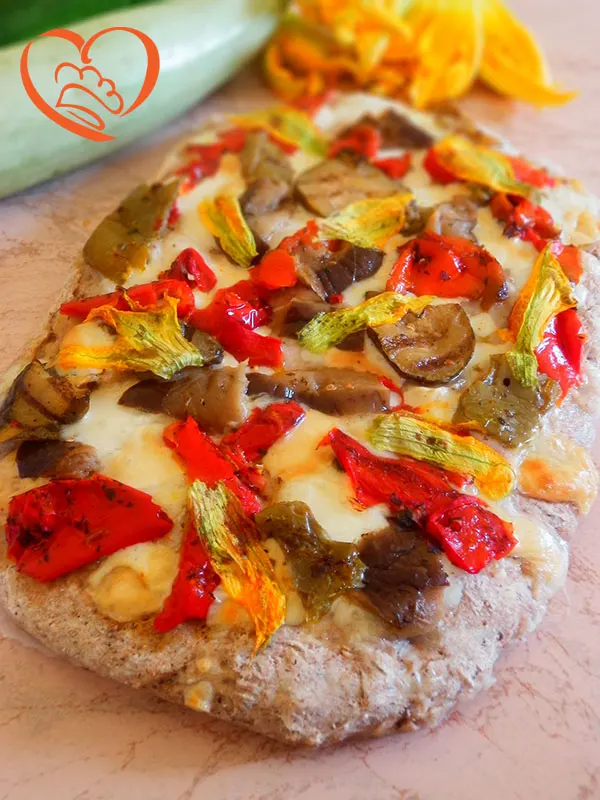 Focaccia alle verdure