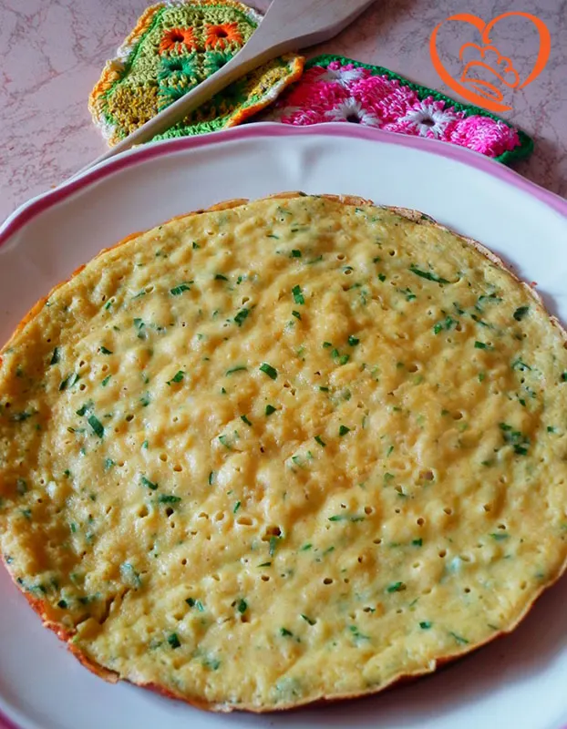 Frittata con prezzemolo