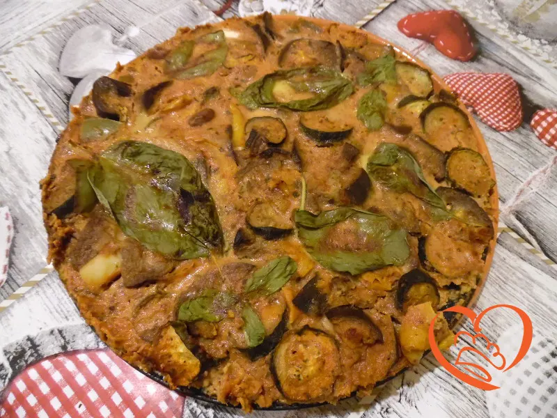 Frittata di verdure miste