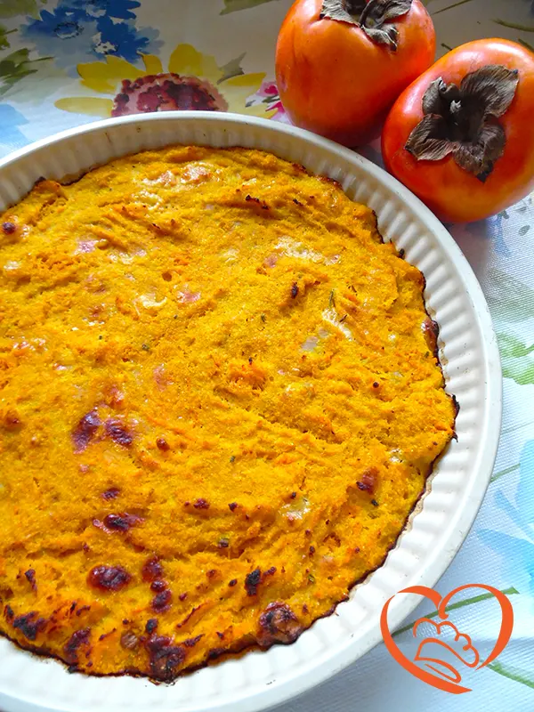 Frittata di zucca al mais