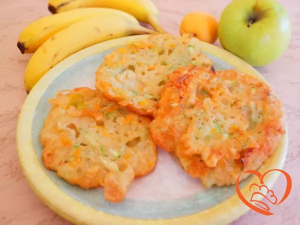 Frittelle ai fiori di zucca e zucchine