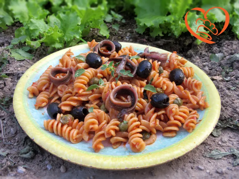 Fusilli alla mediterranea
