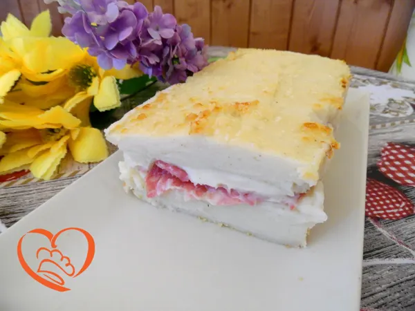 Gateau di patate e salame