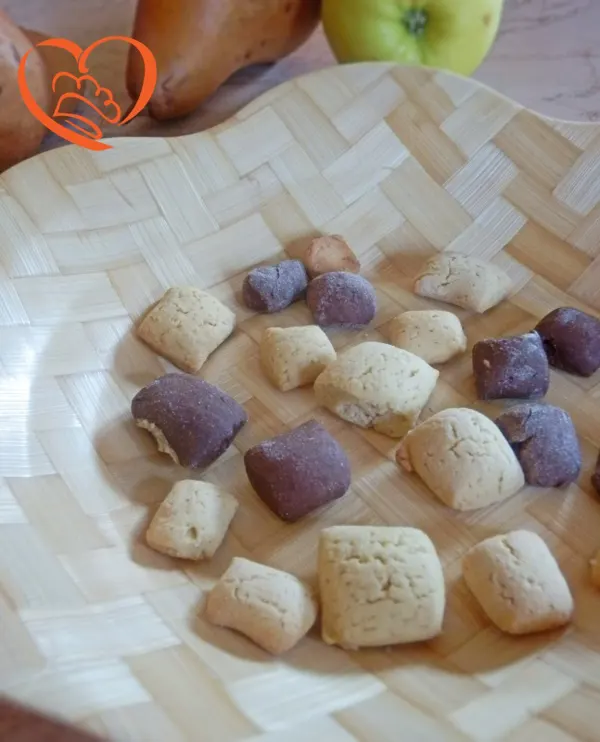 Gnocchetti dolci chiaro scuri