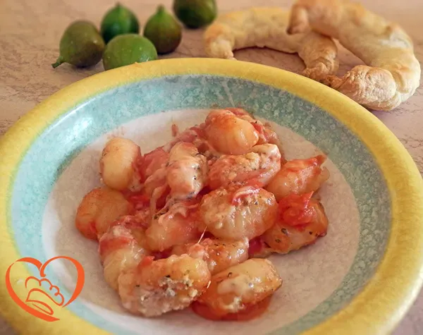 Gnocchi gratinati alla pizzaiola