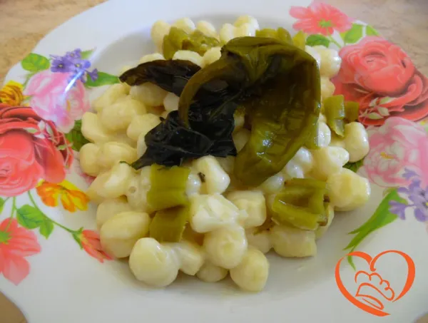Gnocchetti con mascarpone e friggitelli
