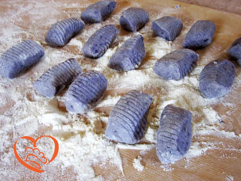 Gnocchi di patate viola