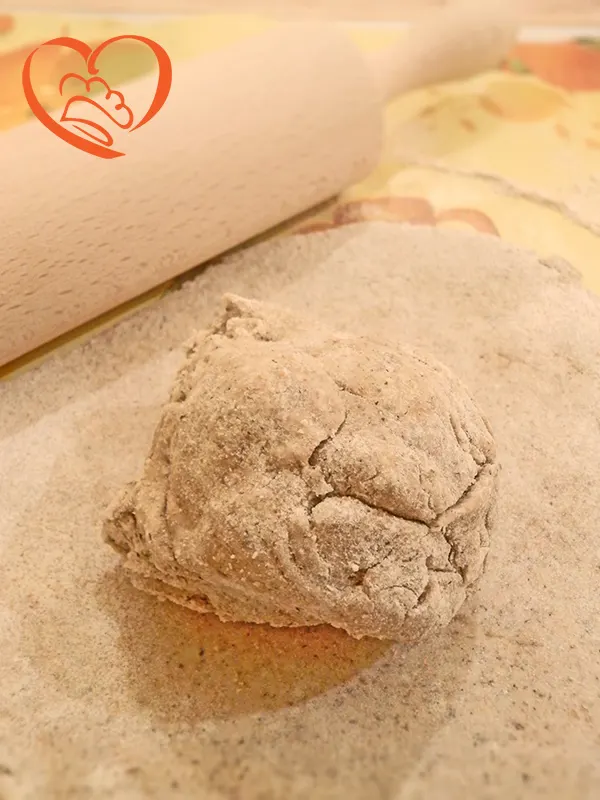 Impasto chiacchiere salate al grano saraceno