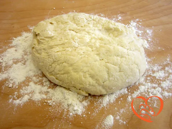 Impasto pizza bassa al mais bianco